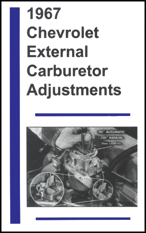 (image for) 1967 External Carburetor Adjustments